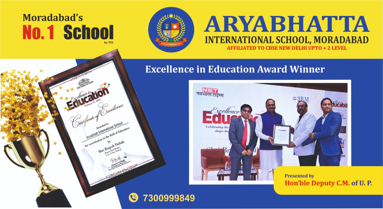 Aryabhatta International School Moradabad - Banner 1